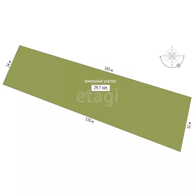 Участок в Владимирская область, Ковровский район, Малыгинское с/пос, ... - Фото 2