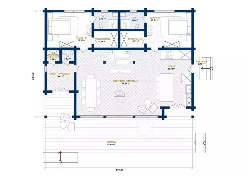 Дом в Ленинградская область, Приозерский район, Ромашкинское с/пос, ... - Фото 1