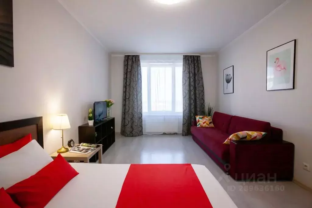 1-к кв. Башкортостан, Уфа ул. Энтузиастов, 16 (45.0 м) - Фото 0