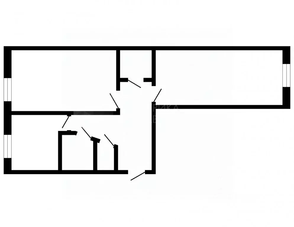 2-к кв. Тюменская область, Тюмень Тульская ул., 5 (44.6 м) - Фото 0