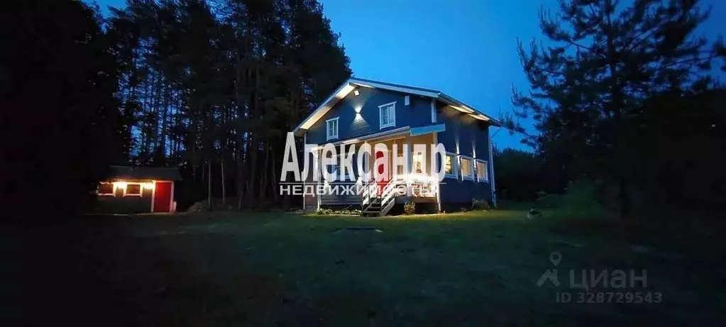 Коттедж в Ленинградская область, Приозерский район, Плодовское с/пос, ... - Фото 2