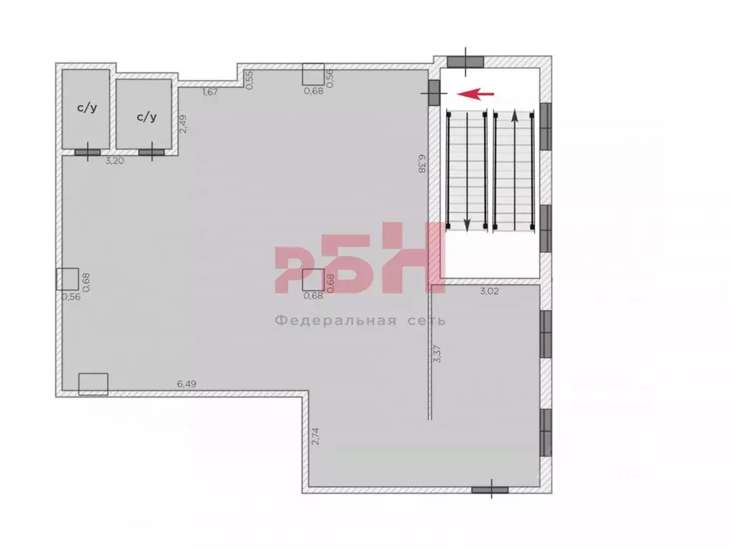 Офис в Тюменская область, Тюмень Комсомольская ул., 57 (110 м) - Фото 1