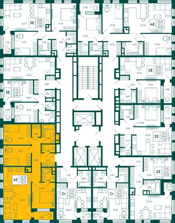3-к кв. Башкортостан, Уфа Зеленая Роща жилрайон, Терле Парк жилой ... - Фото 2