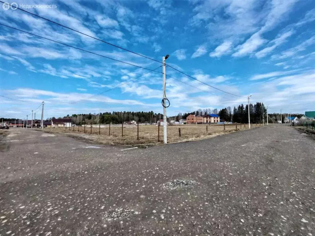 Участок в село Кстинино, Лазурная улица (25 м) - Фото 1