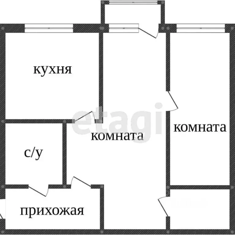 2-к кв. Ярославская область, Ярославль ул. Ньютона, 40 (47.9 м) - Фото 0