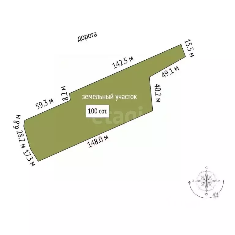 Участок в Крым, Кировский район, Старый Крым городское поселение ул. ... - Фото 2