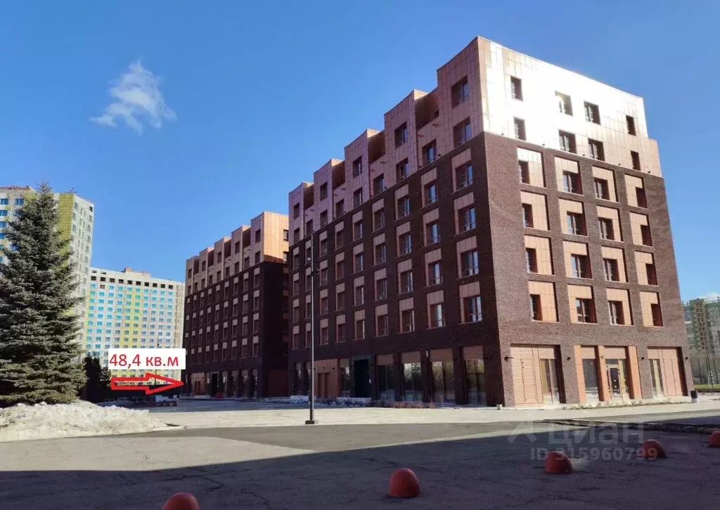 Торговая площадь в Челябинская область, Челябинск ул. Братьев ... - Фото 0