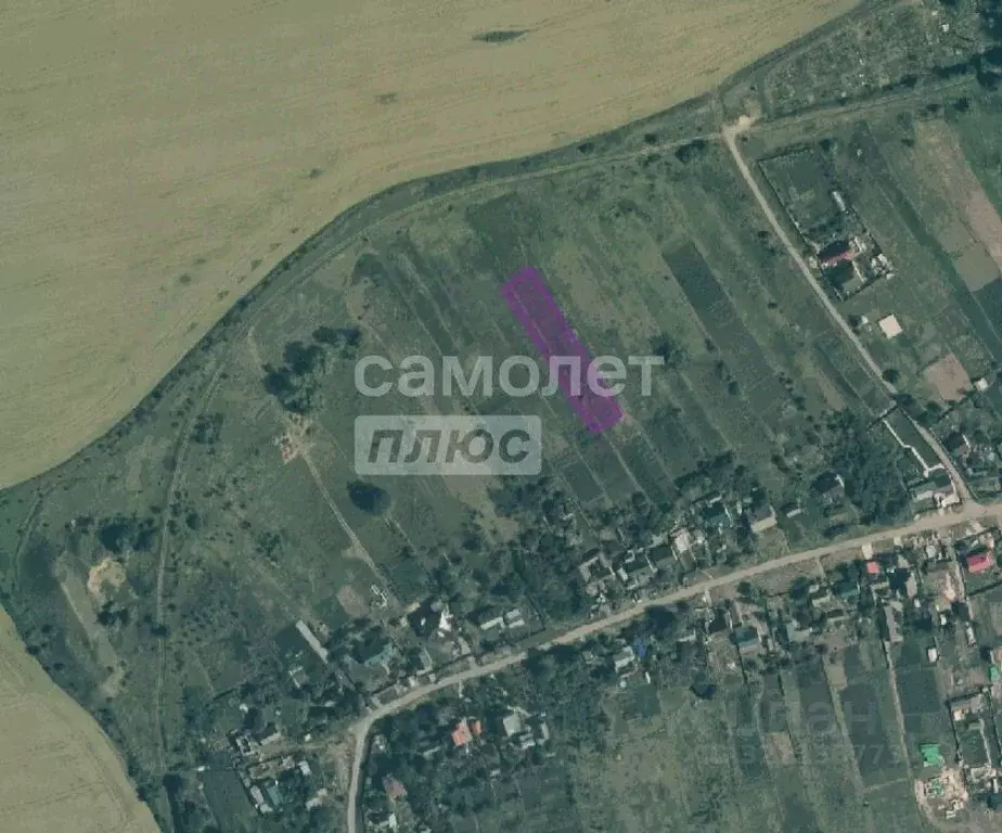 Участок в Липецкая область, Липецкий муниципальный округ, д. Кулешовка ... - Фото 1