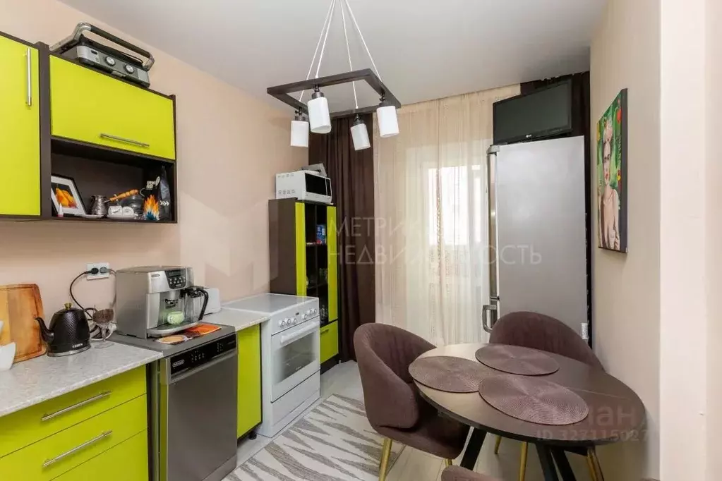 1-к кв. Тюменская область, Тюмень ул. Раушана Абдуллина, 6к1 (35.3 м) - Фото 1