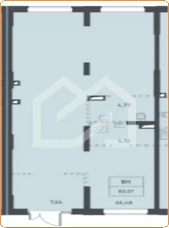 Торговая площадь в Московская область, Домодедово городской округ, с. ... - Фото 2