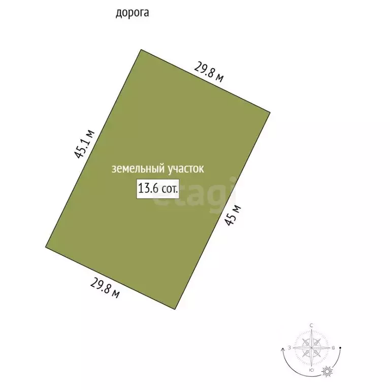 Участок в Нижегородская область, Богородский муниципальный округ, д. ... - Фото 2