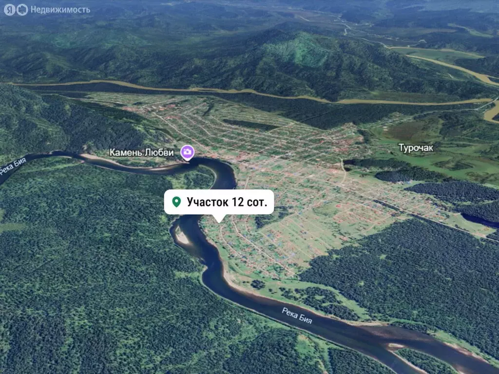 Участок в Турочак, Береговая улица, 37 (12 м) - Фото 2