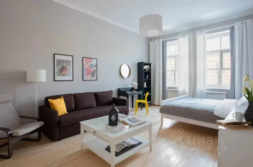 2-к кв. Санкт-Петербург ул. Маяковского, 1/96 (85.0 м) - Фото 2