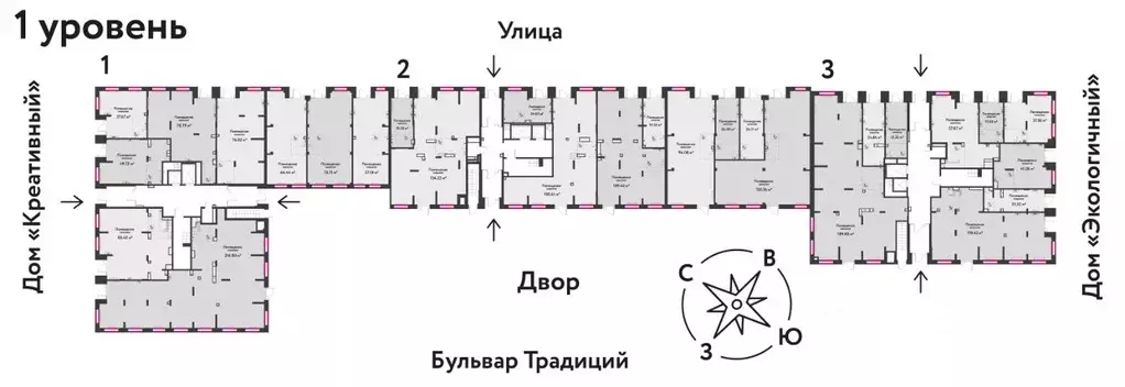 Торговая площадь в Тюменская область, Тюмень ул. Андрея Кореневского, ... - Фото 2