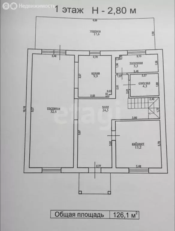 Дом в Зеленоградск, улица Восстания (223.1 м) - Фото 2