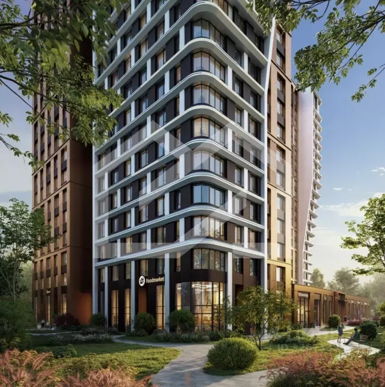 Помещение свободного назначения в Москва Юту жилой комплекс (42 м) - Фото 2