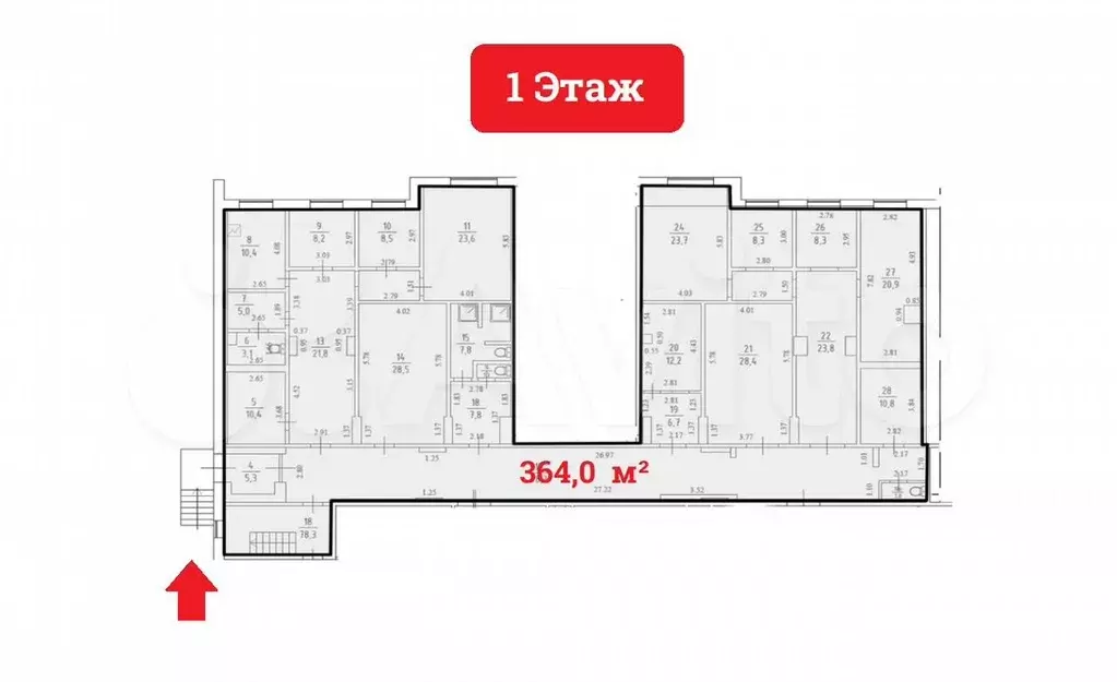 Продажа Помещения у ст.  Крюково - 364,0 м - Фото 0