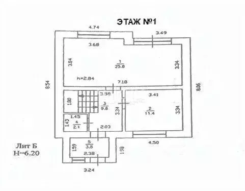 Дом в Нижегородская область, Нижний Новгород ул. Землячки, 12А (110 м) - Фото 2