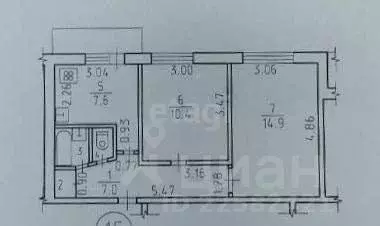 2-к кв. Удмуртия, Ижевск ул. Карла Маркса, 401 (43.3 м) - Фото 2