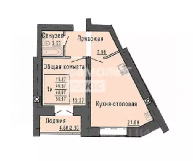 1-к кв. Марий Эл, Йошкар-Ола Сернурский тракт, 3 (48.67 м) - Фото 1