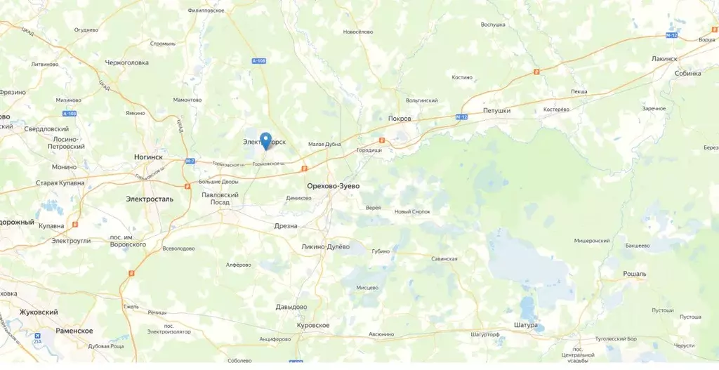 Свободной планировки кв. Московская область, Электрогорск ... - Фото 0