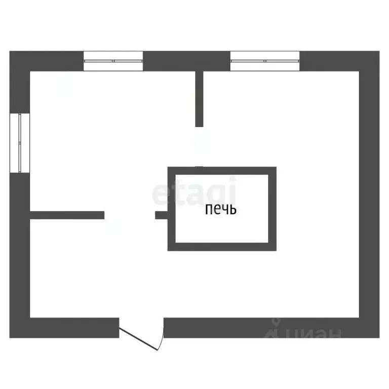 Дом в Удмуртия, Камбарка ул. Труда, 33 (41 м) - Фото 1