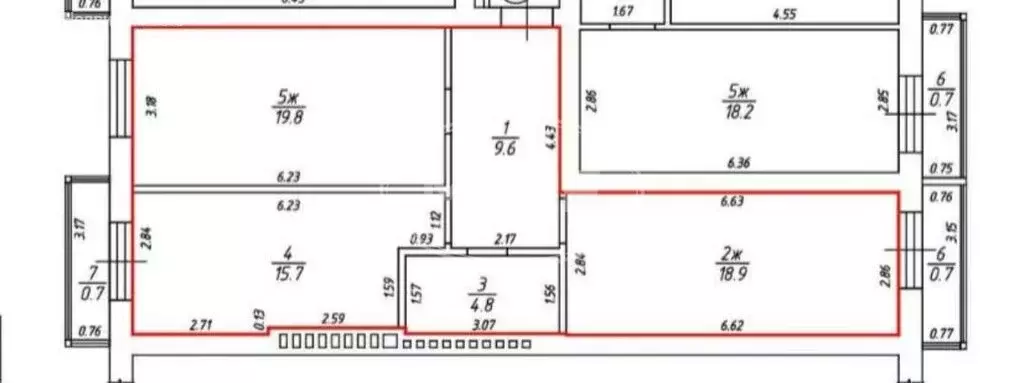 2-комнатная квартира: Гурьевск, улица Генерал-лейтенанта Городовикова, ... - Фото 1