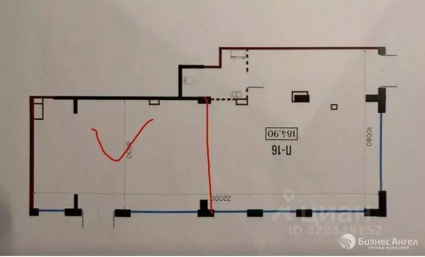 Помещение свободного назначения в Санкт-Петербург наб. Черной речки, ... - Фото 2