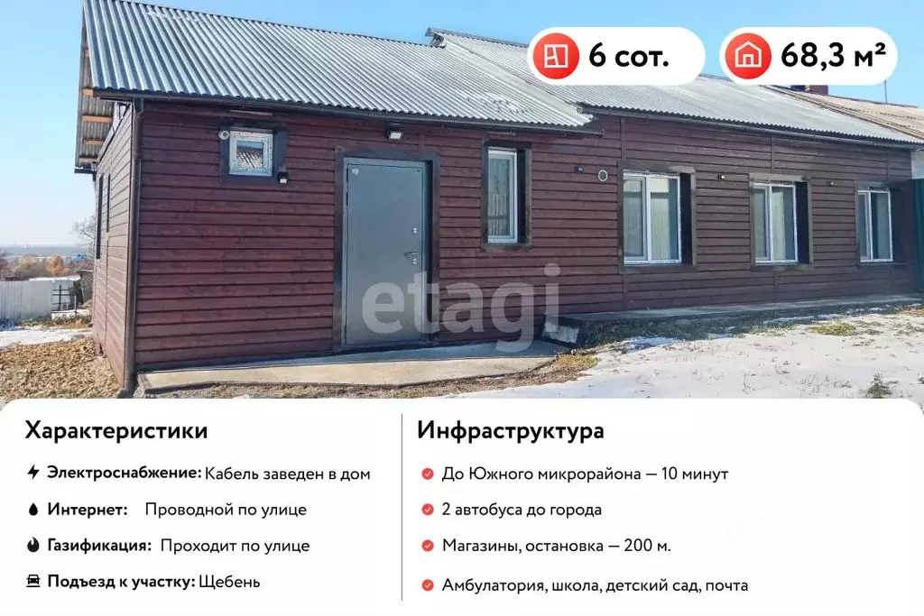 Дом в Хабаровский край, Хабаровский район, Ильинка с/пос, с. Ильинка ... - Фото 1