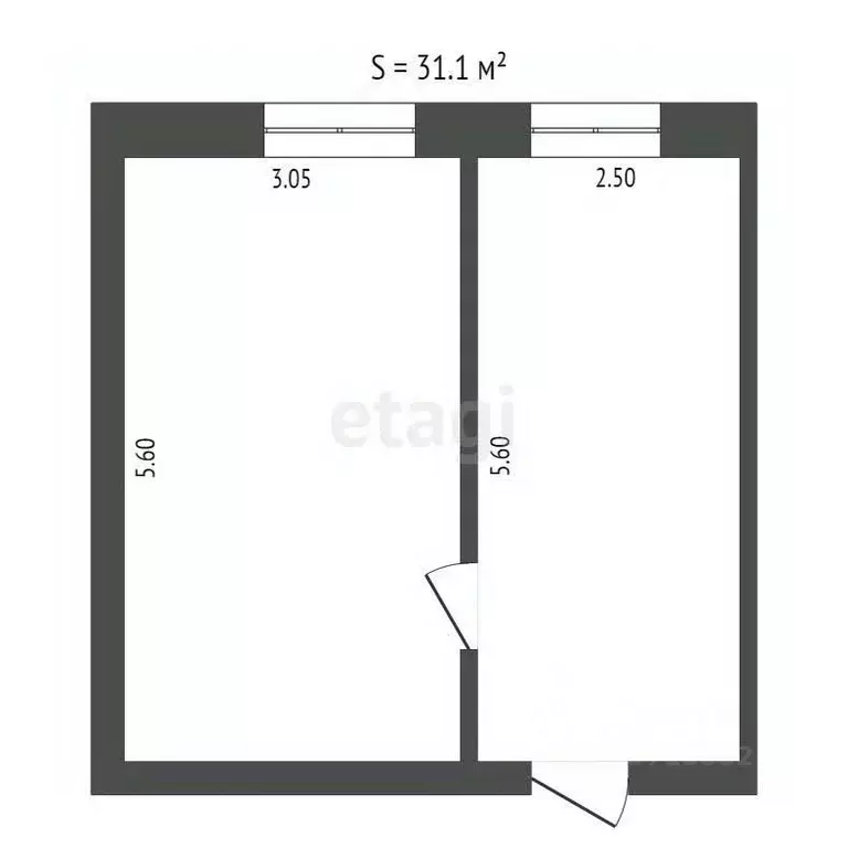Комната Камчатский край, Петропавловск-Камчатский Заводская ул., 8А ... - Фото 2