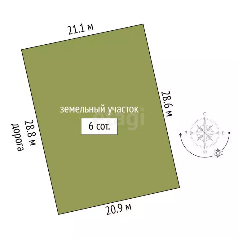 Участок в Старый Крым, улица Грина (6 м) - Фото 1