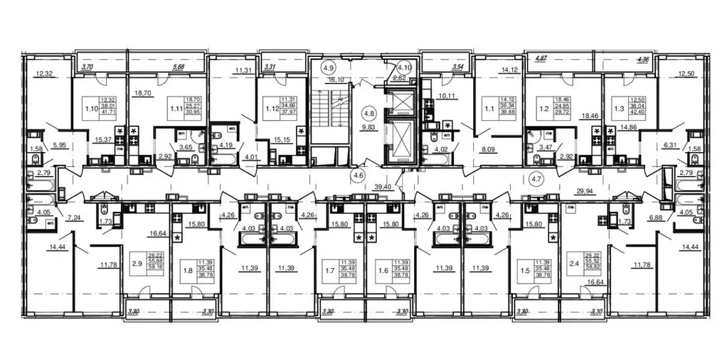 Студия Ленинградская область, Всеволожский район, пос. Бугры ул. ... - Фото 1