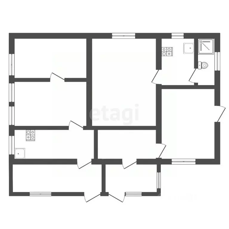 Дом в Краснодарский край, Темрюкский район, Ахтанизовская ст-ца ... - Фото 1