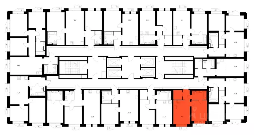 1-к кв. Московская область, Ленинский городской округ, Боброво пгт ... - Фото 2
