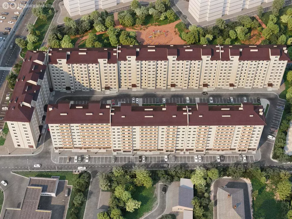 2-комнатная квартира: Яблоновский, Шоссейная улица, 70/1к2 (57.6 м) - Фото 1