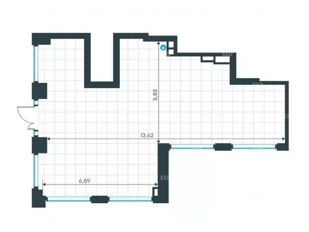 Офис в Москва Южнопортовая ул., 28АС15 (56 м) - Фото 2
