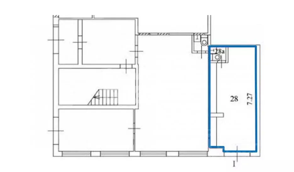 Помещение свободного назначения в Москва Гостиничная ул., 11с1 (22 м) - Фото 2