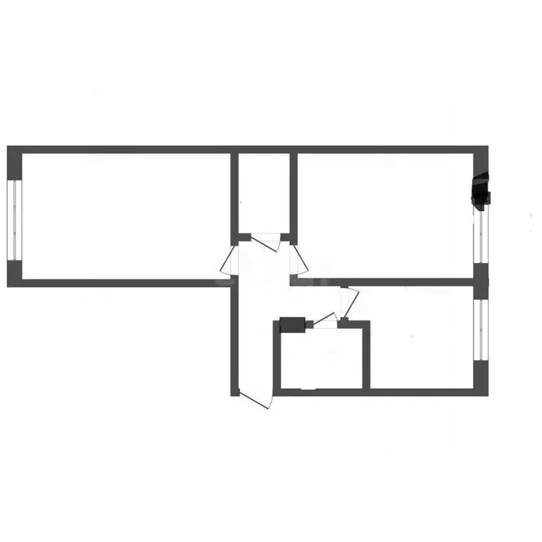 2-к кв. Кемеровская область, Кемерово Красная ул., 12 (47.3 м) - Фото 2