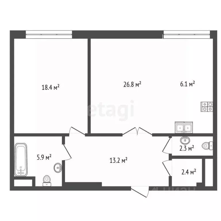 1-к кв. Москва просп. Генерала Дорохова, вл1к3 (75.0 м) - Фото 1