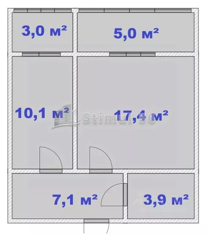 1-к кв. Оренбургская область, Оренбург Салмышская ул., 64/3 (38.5 м) - Фото 1