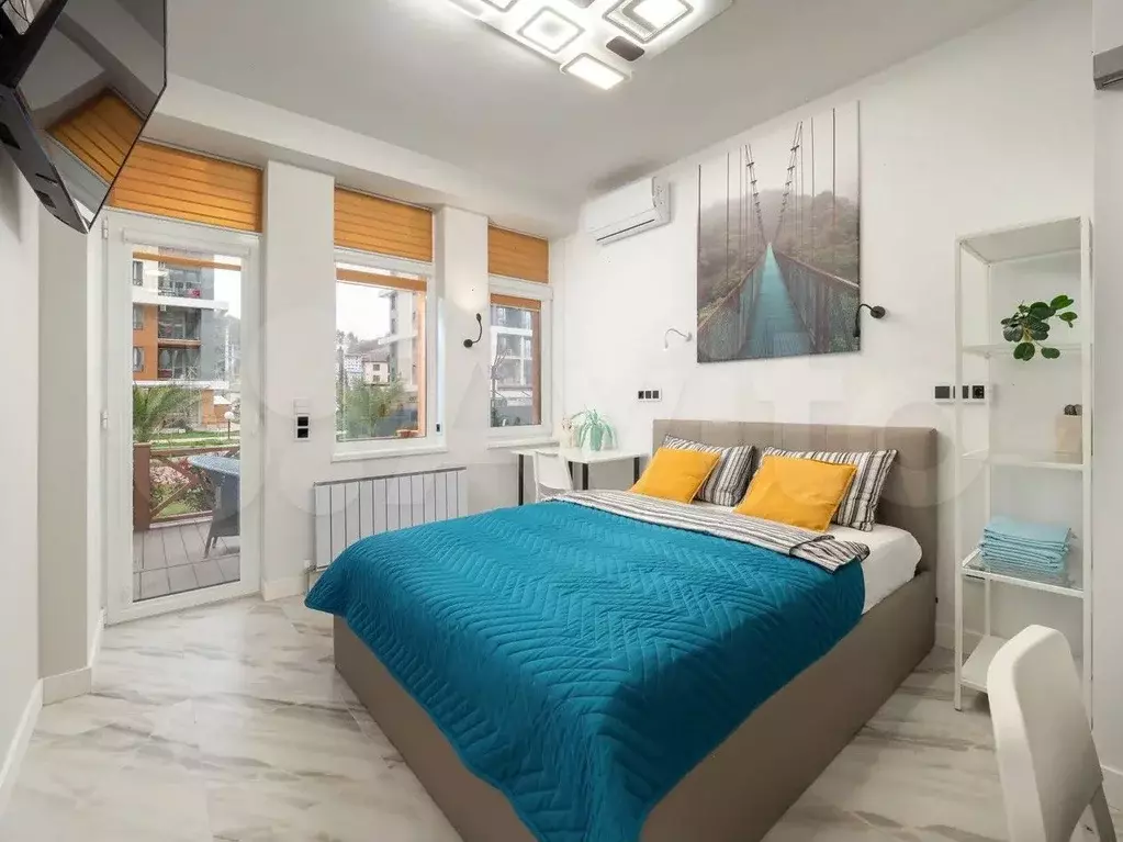 Квартира-студия, 29 м, 1/13 эт. - Фото 1