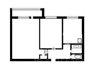 3-к кв. Санкт-Петербург Будапештская ул., 17К2 (46.17 м) - Фото 1