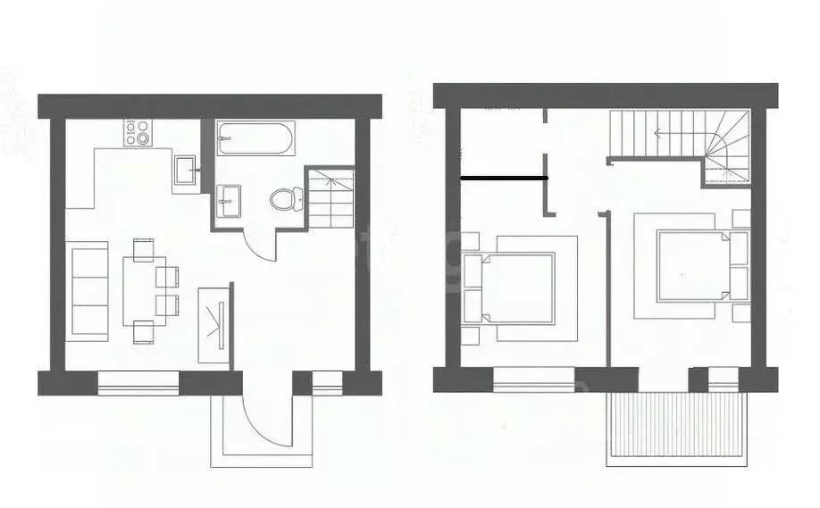 2-к кв. Тверская область, Калининский муниципальный округ, д. ... - Фото 1