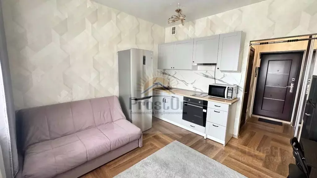 Студия Новосибирская область, Новосибирск ул. Одоевского, 1/9 (18.1 м) - Фото 1