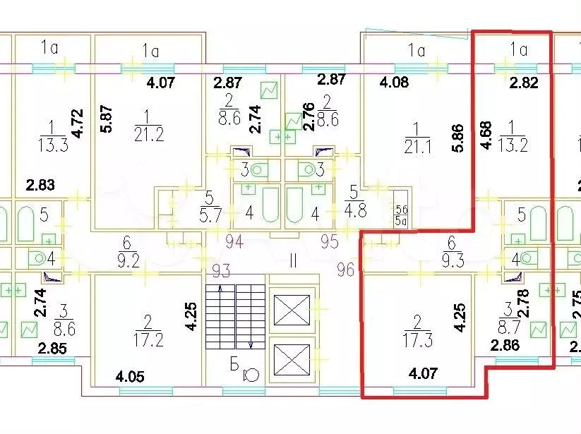 Аукцион: 2-к. квартира, 52,6 м, 12/12 эт. - Фото 1