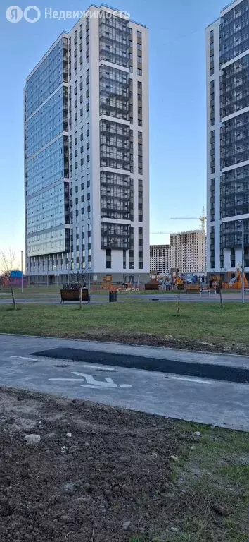 Квартира-студия: Бугры, Тихая улица, 5к2 (27 м) - Фото 0