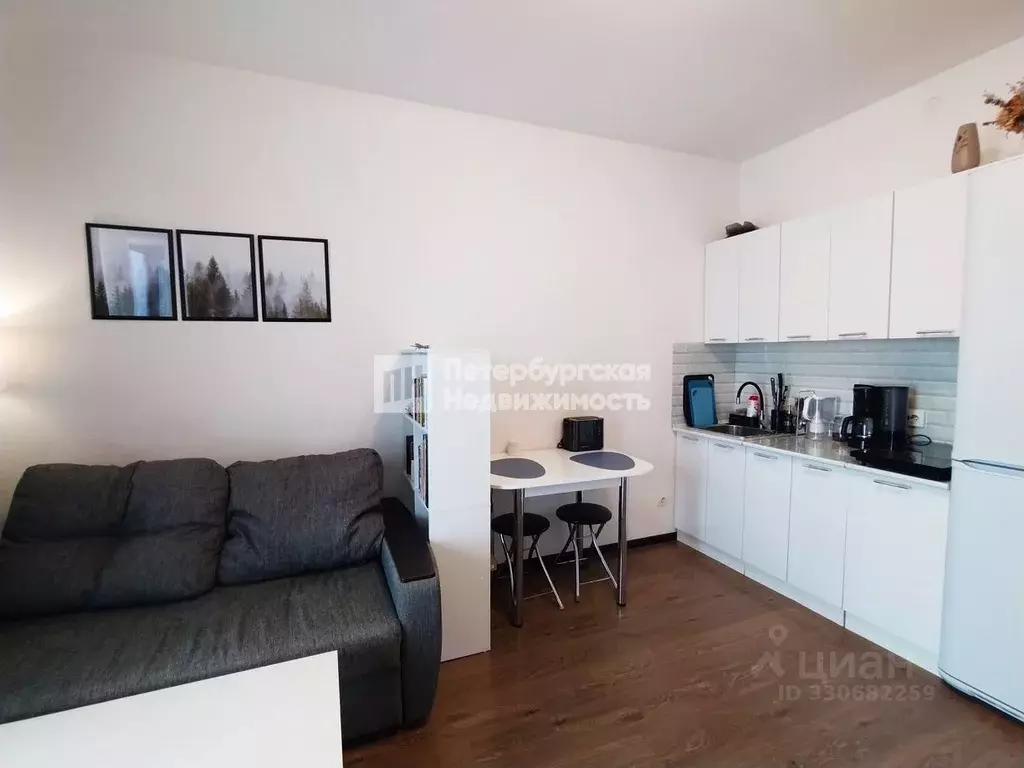 Студия Санкт-Петербург Яхтенная ул., 28 (24.0 м) - Фото 1