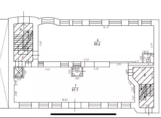 Помещение свободного назначения в Москва 1-я Тверская-Ямская ул., 25С2 ... - Фото 2