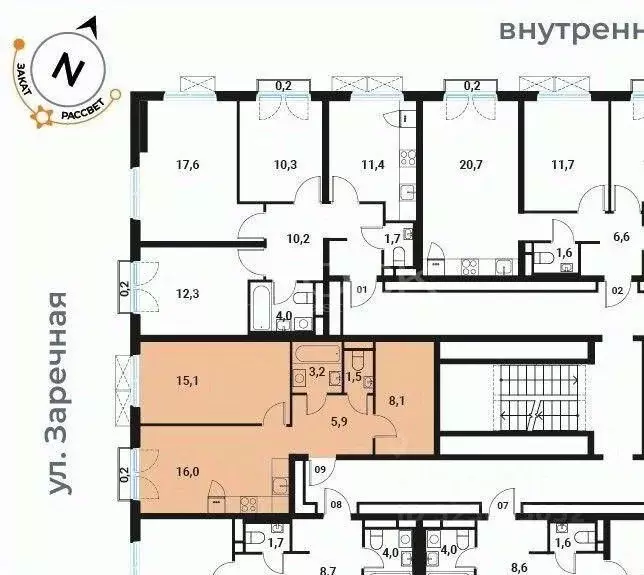 2-к кв. Москва Большая Филевская ул., 3к4 (51.0 м) - Фото 2