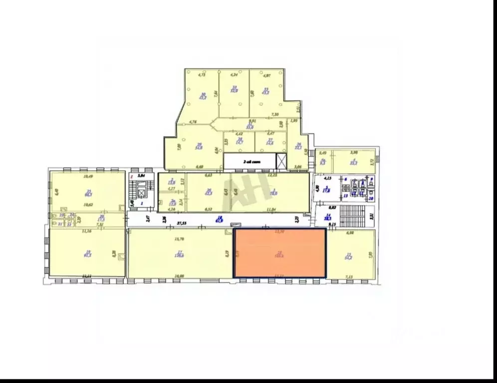 Помещение свободного назначения в Москва ул. Остоженка, 10 (114 м) - Фото 2